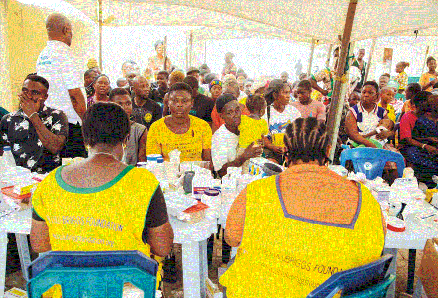 Over 190,000 Nigerians Benefit From O.B. Lulu-Briggs Free Medical Missions